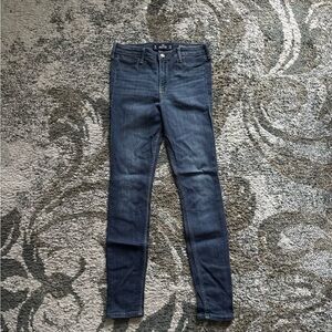 Hollister Blue Skinny Jeans Stretchy Fit